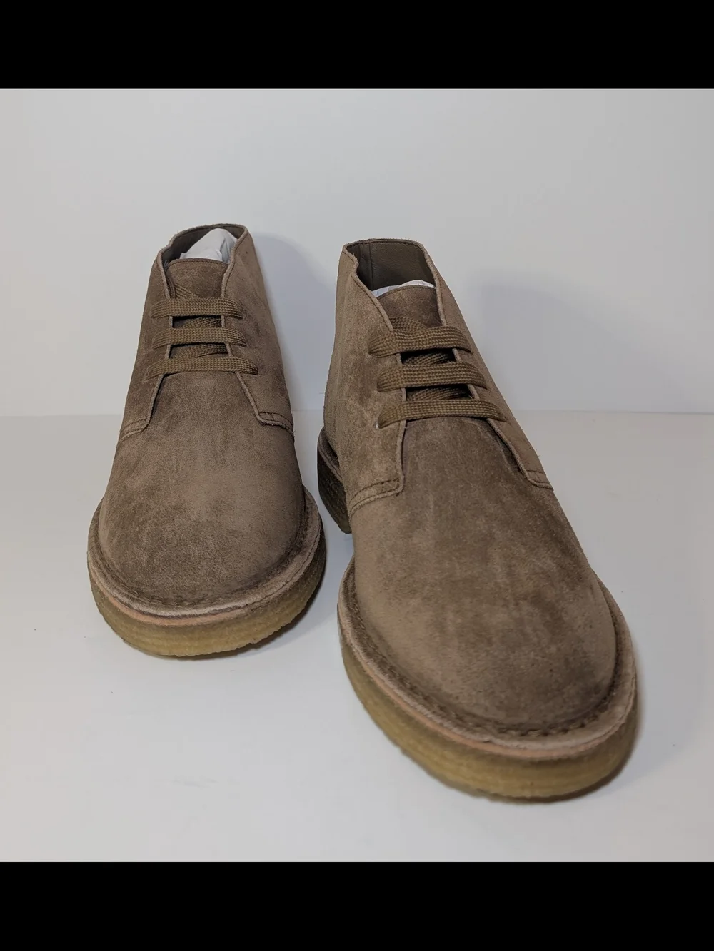 NEW Vince Lafayette Suede Chukka Desert Boots Mens 8.5 NIB + Dust Bag $350 MSRP